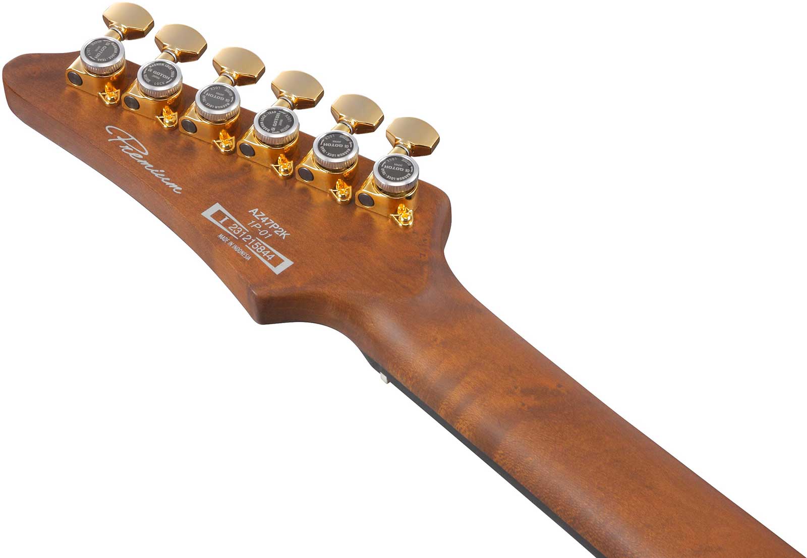 Ibanez Az47p2k Deb Premium Hsh Dimarzio Trem Eb - Dragon Eye Burst - Guitare Électrique Forme Str - Variation 4