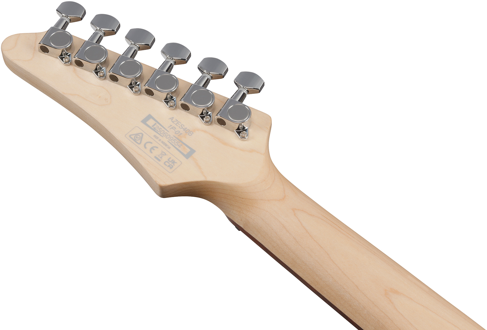 Ibanez Azes40b Bbk Standard Hss Trem Jat - Black - Guitare Électrique Forme Str - Variation 4