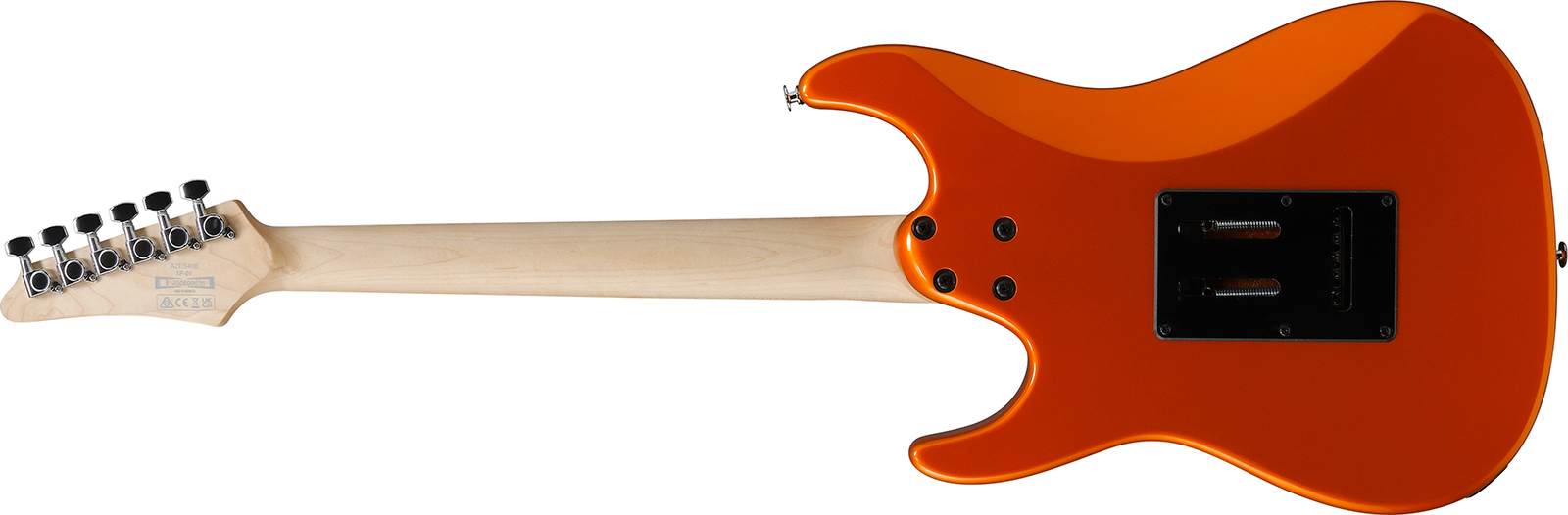 Ibanez Azes40b Rom Standard Hss Trem Jat - Roadster Orange Metallic - Guitare Électrique Forme Str - Variation 1