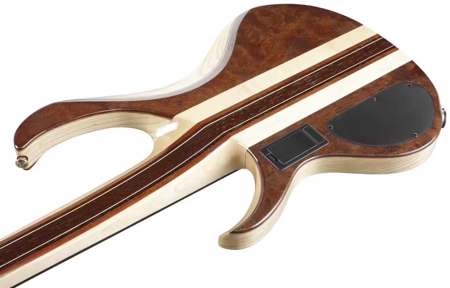 Ibanez Btb1835 Ndl Standard 5c Active Aguilar Pp - Natural Shadow Low Gloss - Basse Électrique Solid Body - Variation 3