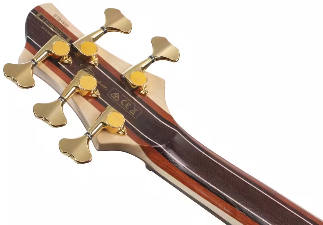 Ibanez Btb1835 Ndl Standard 5c Active Aguilar Pp - Natural Shadow Low Gloss - Basse Électrique Solid Body - Variation 4