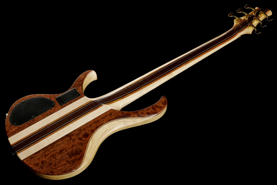 Ibanez Btb1836 Ndl Standard 6c Active Aguilar Pp - Natural Shadow Low Gloss - Basse Électrique Solid Body - Variation 4