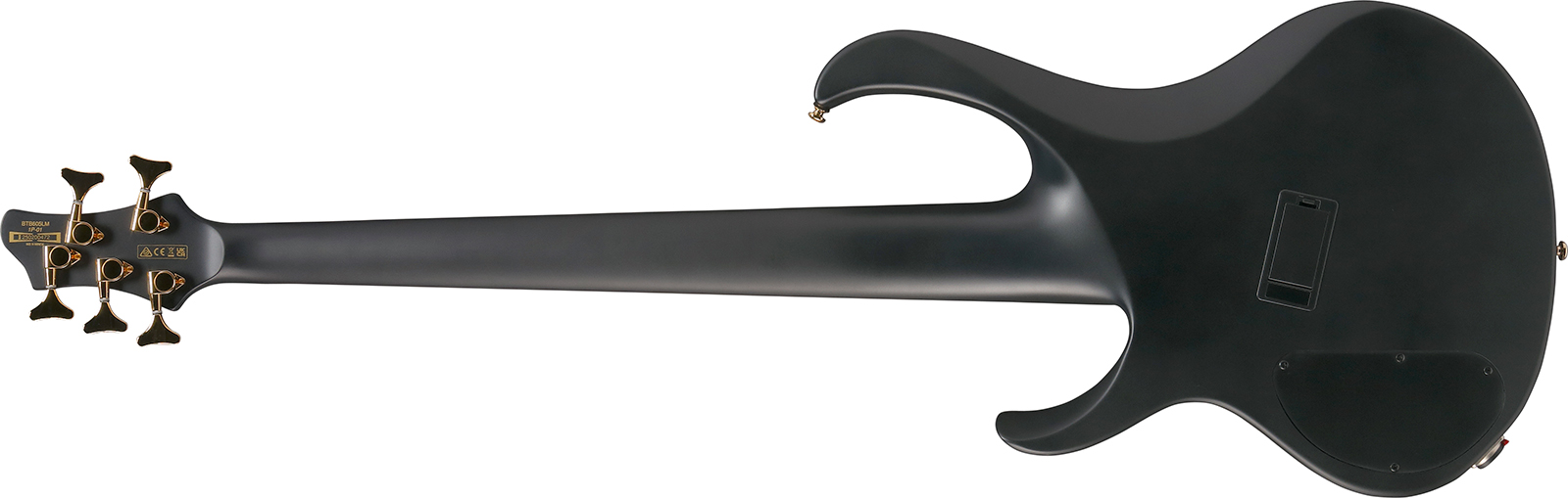Ibanez Btb605lm Bkf Workshop 5c Multiscale Active Rw - Black Flat - Basse Électrique Solid Body - Variation 1