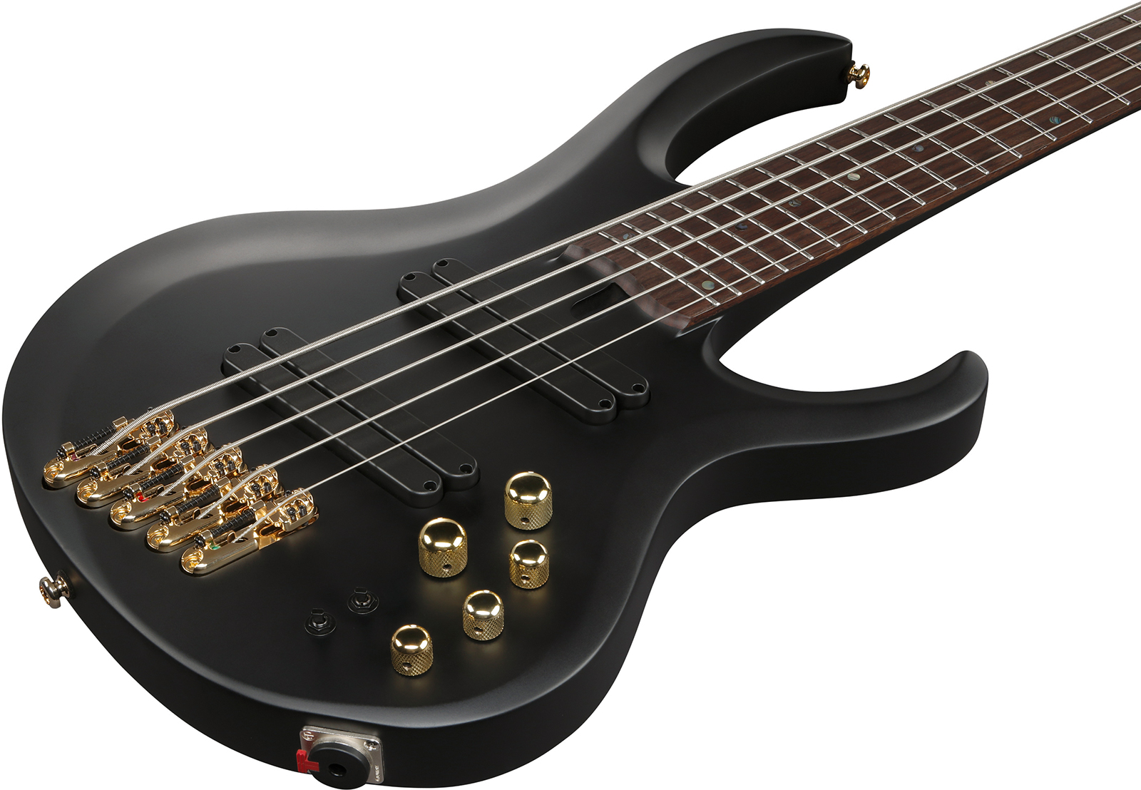 Ibanez Btb605lm Bkf Workshop 5c Multiscale Active Rw - Black Flat - Basse Électrique Solid Body - Variation 2
