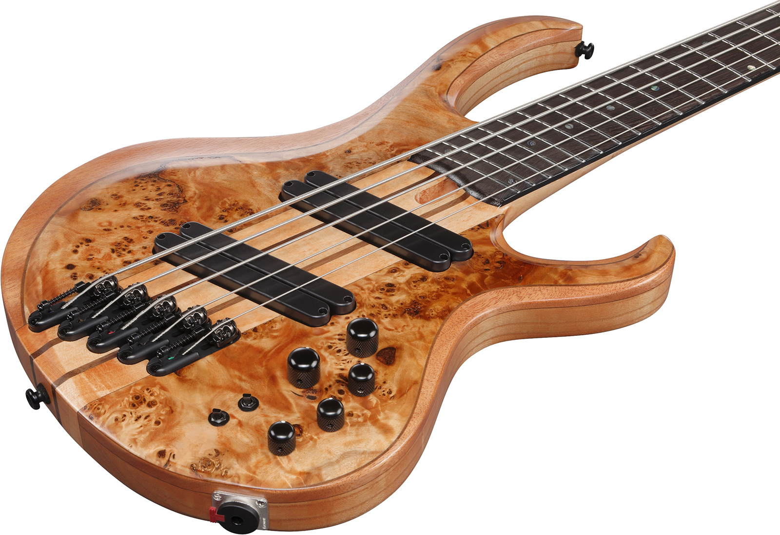 Ibanez Btb805ms Fnl Workshop 5c Multiscale Active Rw - Florid Natural Low Gloss - Basse Électrique Solid Body - Variation 2