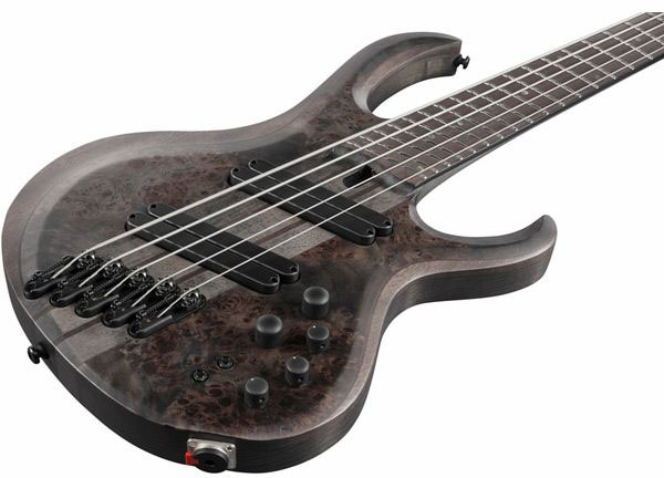 Ibanez Btb805ms Tgf 5c Multiscale Active Pp - Transparent Gray Flat - Basse Électrique Solid Body - Variation 2