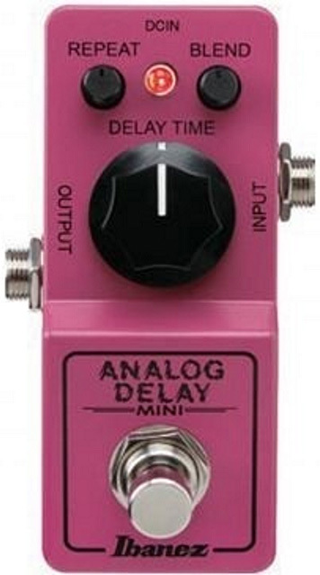 Ibanez Admini Analog Delay Mini - PÉdale Reverb / Delay / Echo - Main picture