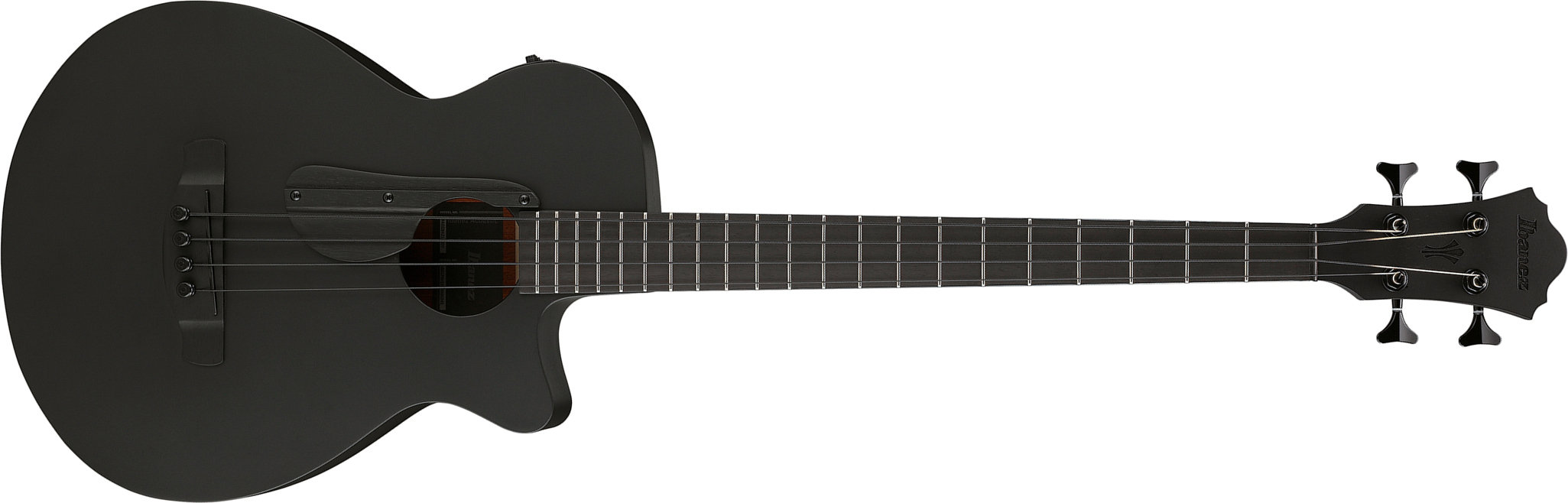 Ibanez Aegb420 Bot Cw Shsc Epicea Sapele Rw - Black Out - Basse Acoustique - Main picture