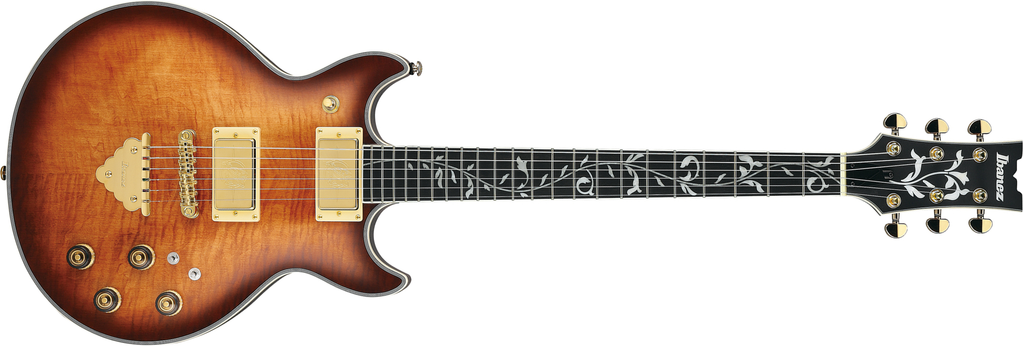 Ibanez Ar625fmsp Cml Standard Artist 2h Ht Eb - Caramel Burst Low Gloss - Guitare Électrique Double Cut - Main picture
