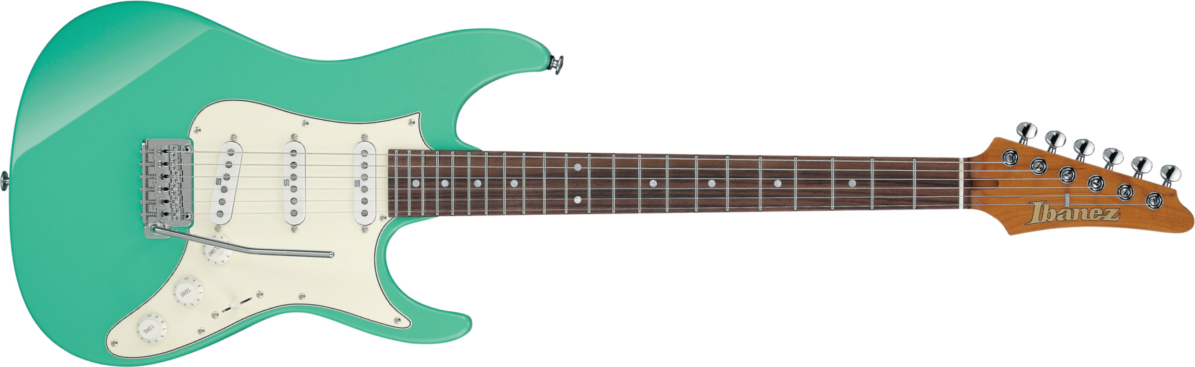 Ibanez Az2203n Prestige 3s Trem Rw - Seafoam Green - Guitare Électrique Forme Str - Main picture