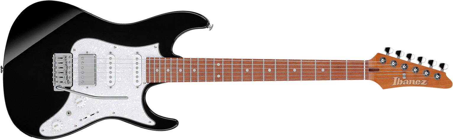 Ibanez Az22s2 Bk Standard Hss Trem Jat - Black - Guitare Électrique Forme Str - Main picture