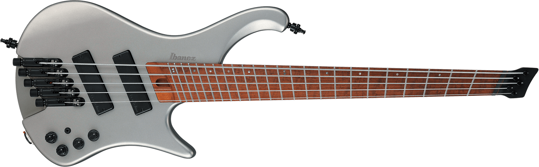 Ibanez Ehb1005sms Mgm Workshop 5c Shsc Multiscale Active Bartolini Mn - Metallic Gray Matte - Basse Électrique Solid Body - Main picture