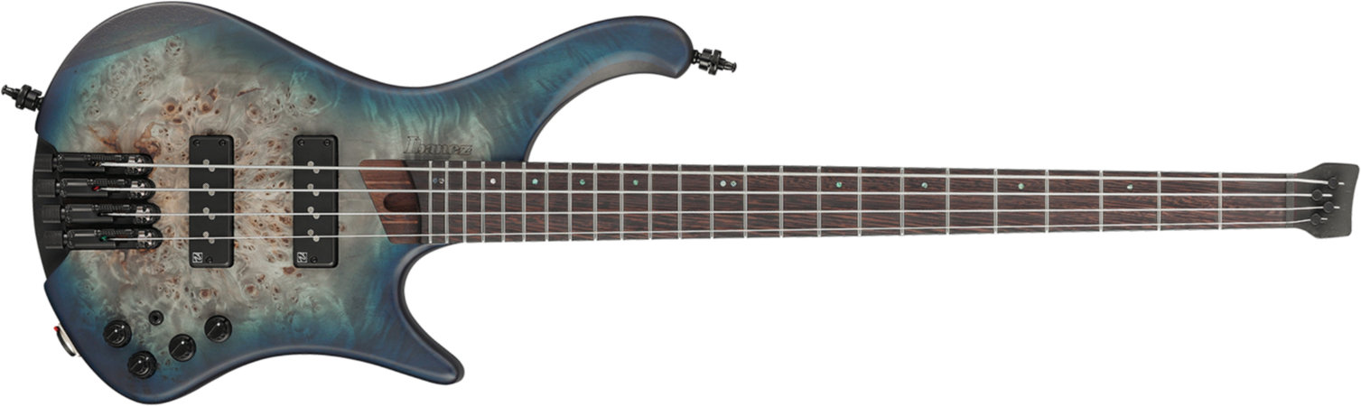 Ibanez Ehb1500 Workshop Active Pp - Cosmic Blue Starburst Flat - Basse Électrique Solid Body - Main picture