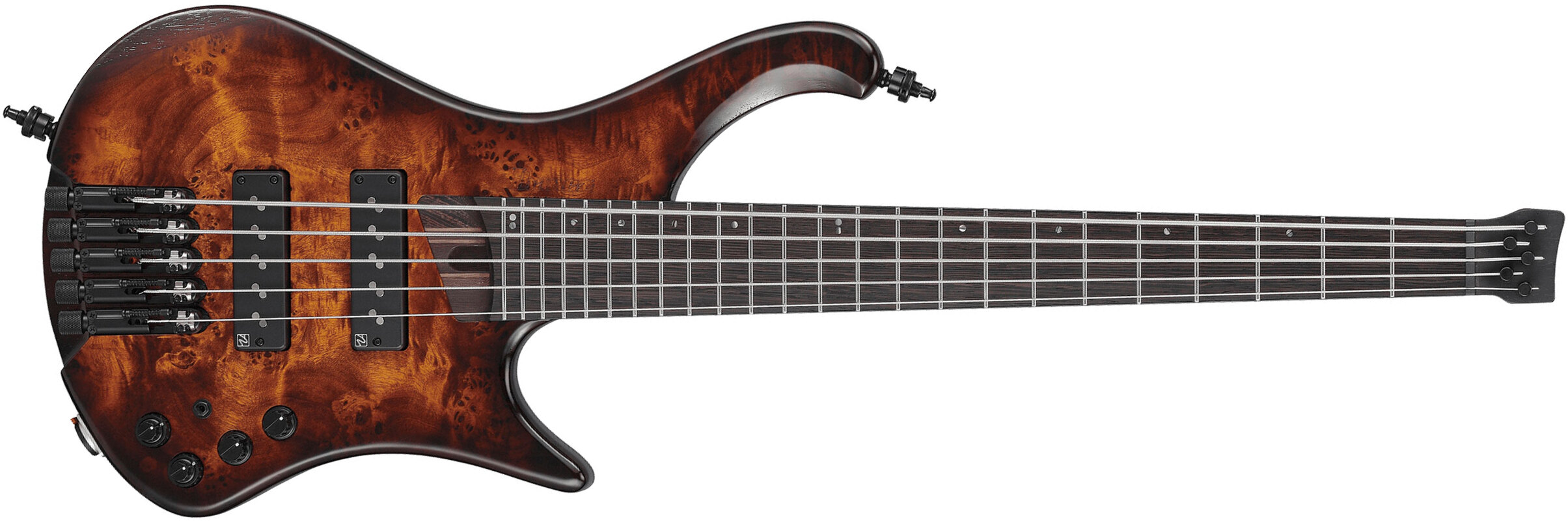 Ibanez Ehb1505s Del Workshop 5c Shsc Active Pp - Dragon Eye Burst Low Gloss - Basse Électrique Voyage - Main picture