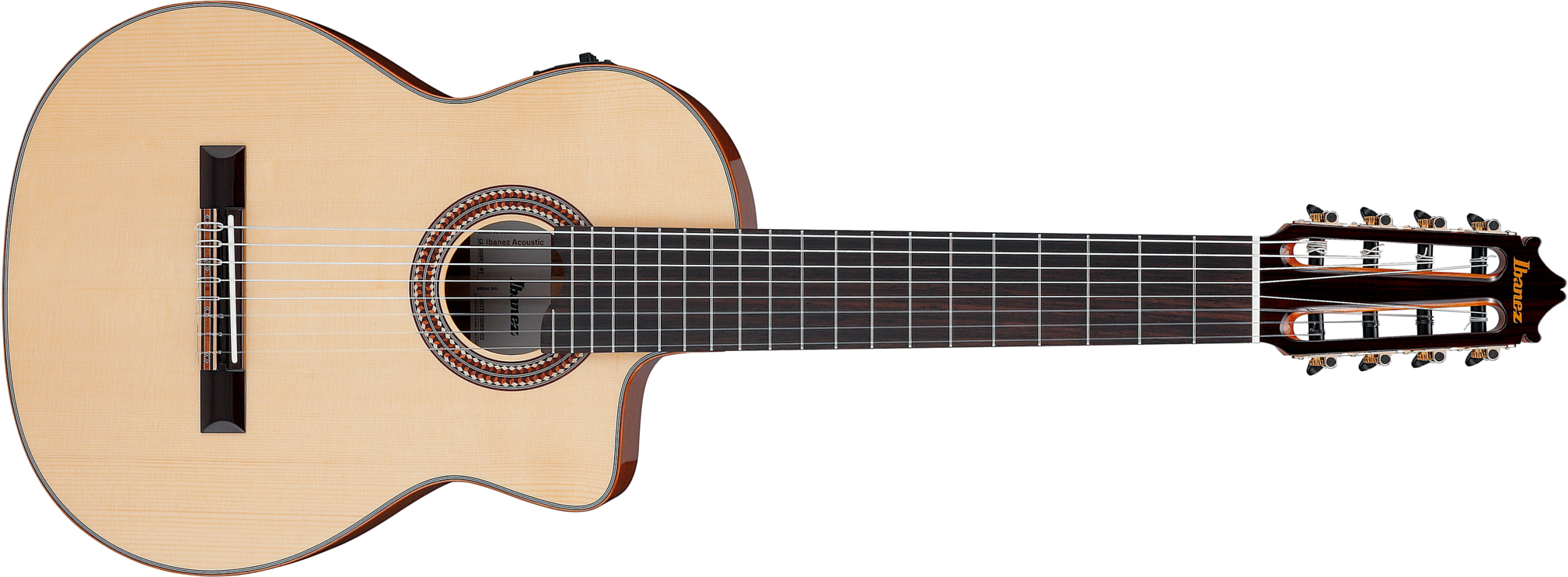 Ibanez Ga3008ce Nt Classical 4/4 8c Epicea Acajou Rw - Natural High Gloss - Guitare Classique Format 4/4 - Main picture