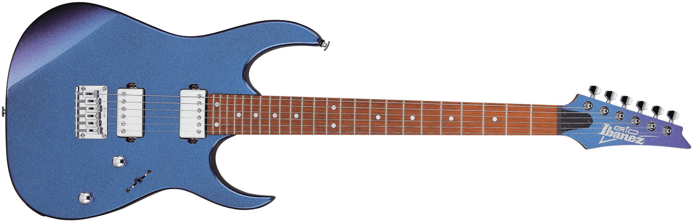 Ibanez Grg121sp Bmc Ltd Gio Hh Ht Jat - Blue Metal Cameleon - Guitare Électrique Forme Str - Main picture