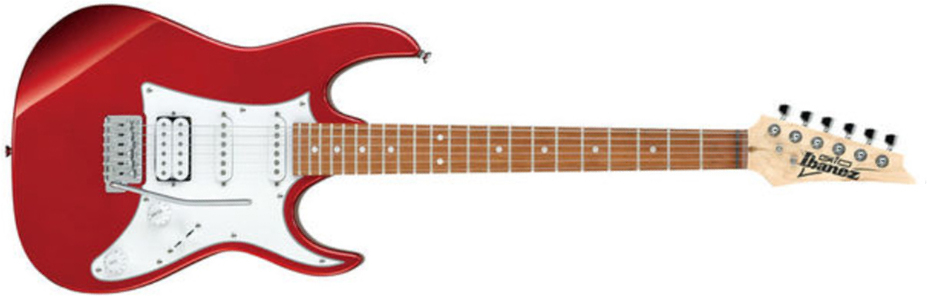 Ibanez Grx40 Ca Gio Hss Trem Jat - Candy Apple - Guitare Électrique Forme Str - Main picture