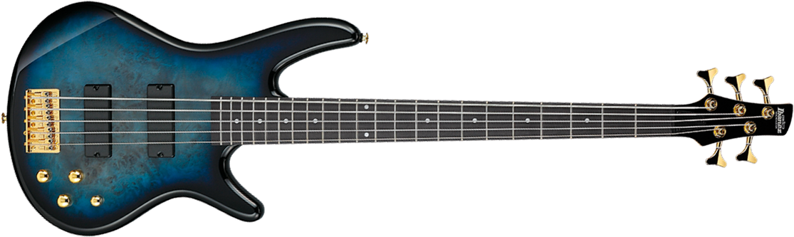Ibanez Gsr205pc Tmu Gio 5c Active Pur - Transparent Marine Burst - Basse Électrique Solid Body - Main picture
