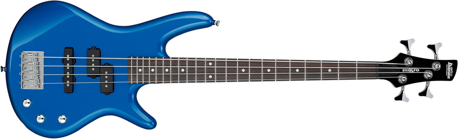 Ibanez Gsrm20 Slb Mikro Pur - Starlight Blue - Basse Électrique Enfants - Main picture