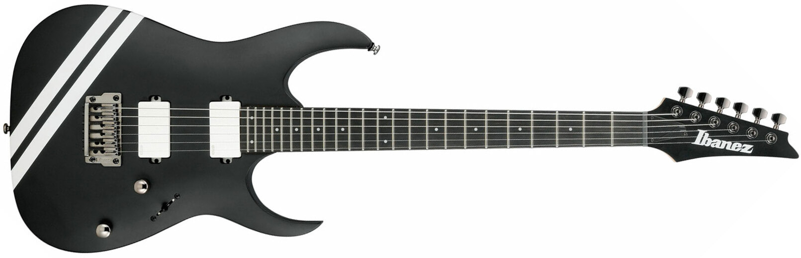 Ibanez Jb Brubaker Jbbm30 Bkf Signature Hh Emg Ht Eb - Black Flat - Guitare Électrique Forme Str - Main picture