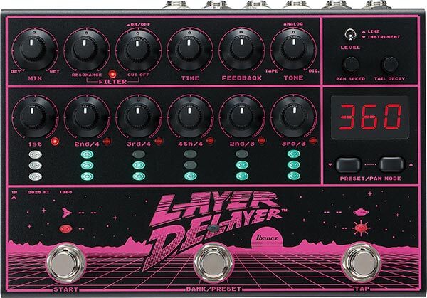 Ibanez Layer Delayer - PÉdale Reverb / Delay / Echo - Main picture