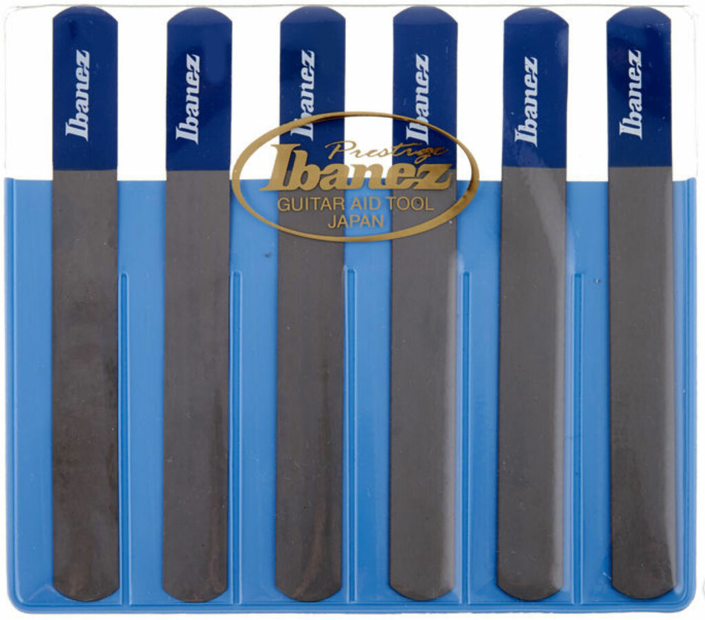 Kit De 3 Limes à Sillets Pour Guitare - Pour Rainurage Et Travail Des Frettes - Tailles 0.016"/0.042" à 0.036"/0.055"