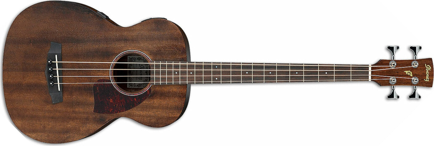 Ibanez Pcbe12mh Opn 2014 Concert Tout Sapele Nan - Natural Open Pore - Basse Acoustique - Main picture