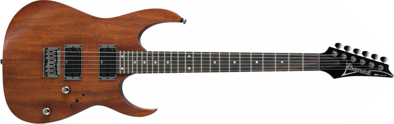 Ibanez Rg421 Mol Standard Hh Ht Jat - Natural Mahogany - Guitare Électrique Forme Str - Main picture