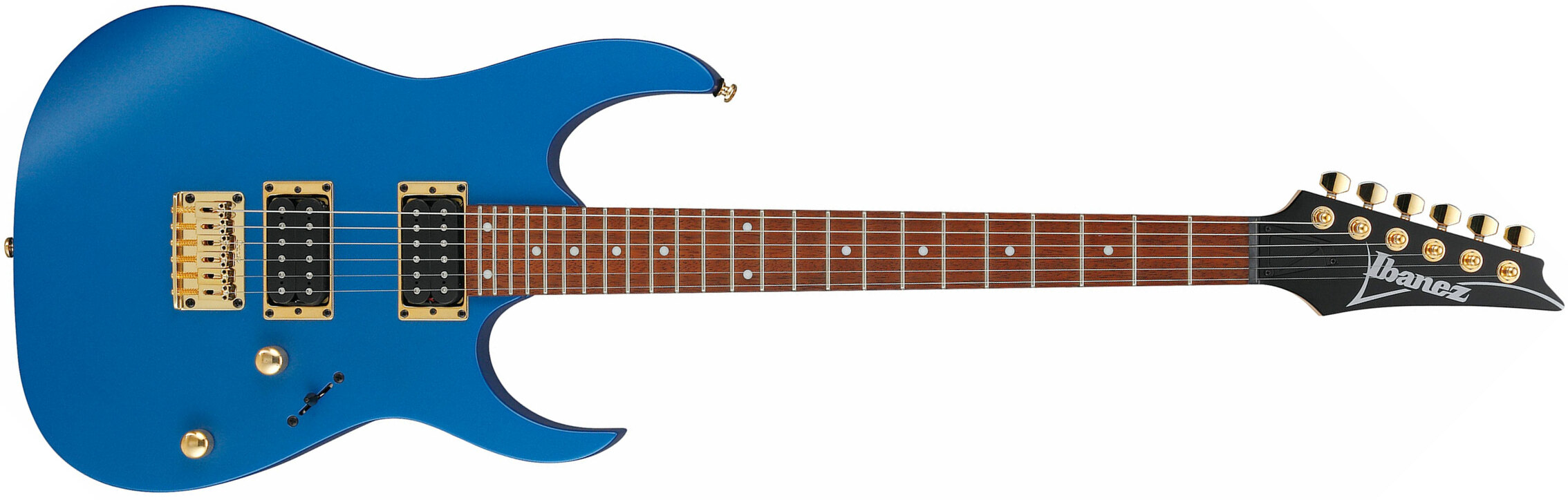 Ibanez Rg421g Lbm Standard Ht Hh Jat - Laser Blue Matte - Guitare Électrique Forme Str - Main picture