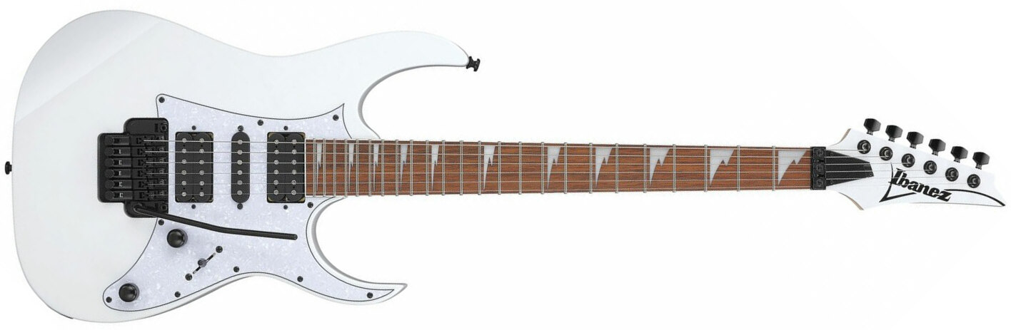 Ibanez Rg450dxb Wh Standard Hsh Fr Jat - White - Guitare Électrique Forme Str - Main picture