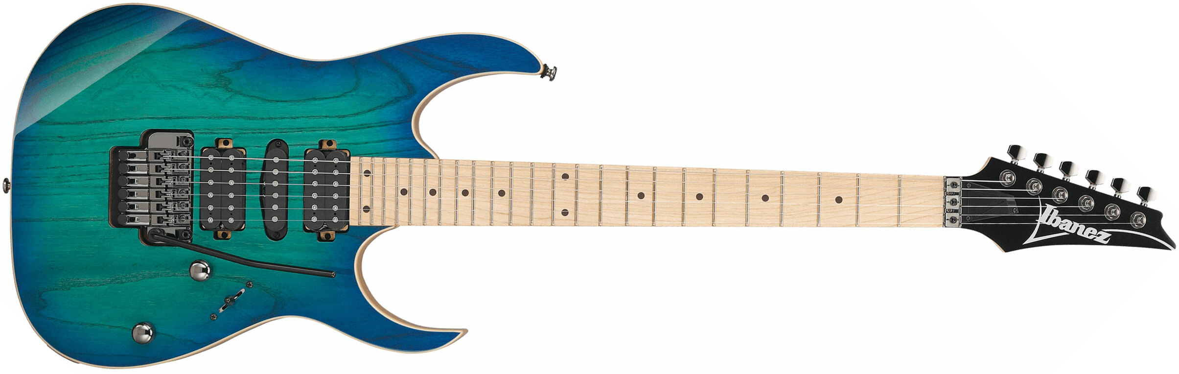 Ibanez Rg470ahm Bmt Standard Hsh Fr Mn - Blue Moon Burst - Guitare Électrique Forme Str - Main picture