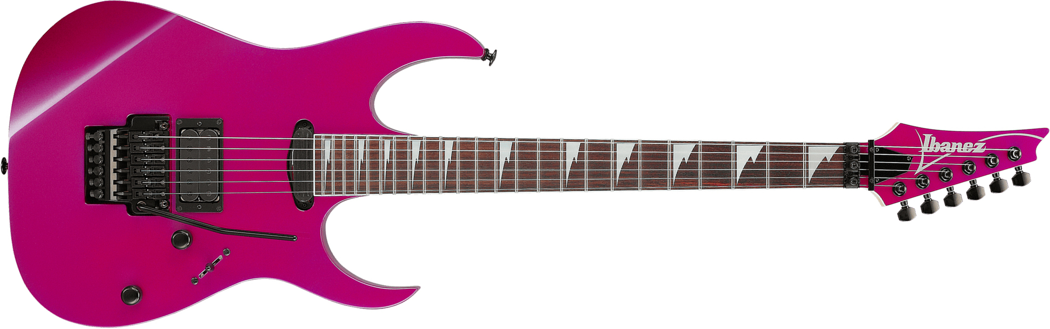 Ibanez Rg565r Pn Genesis Ltd Jap Hst Fr Rw - Purple Neon - Guitare Électrique Forme Str - Main picture