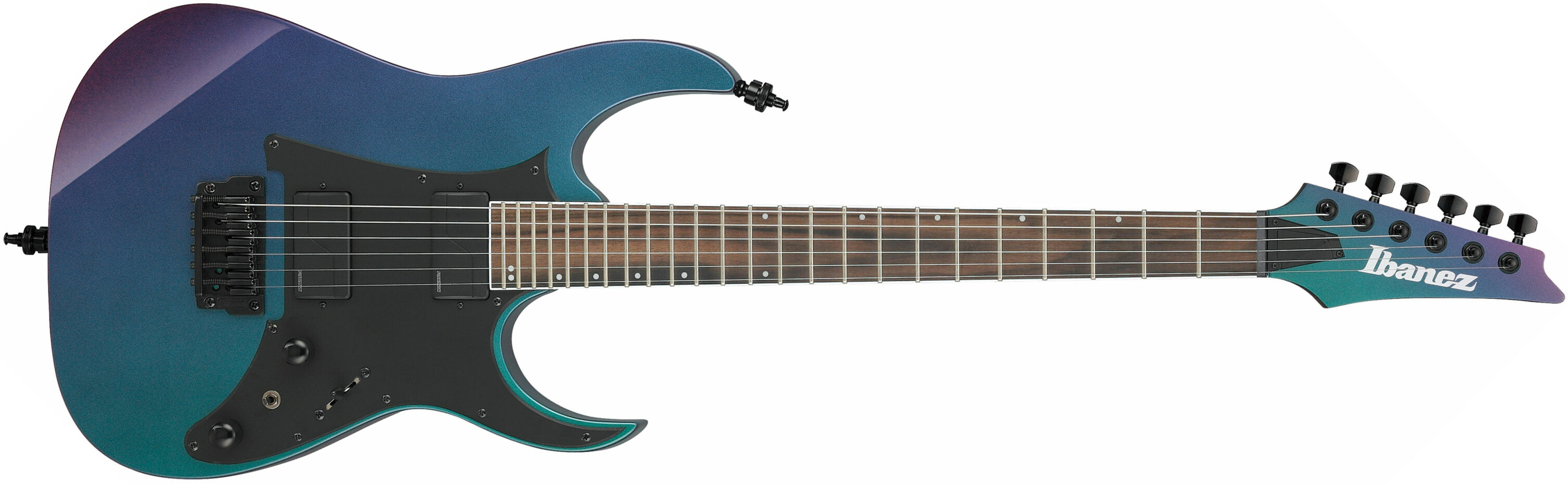 Ibanez Rg631alf Bcm Axion Label Hh Fishman Fluence Ht Eb - Blue Chameleon - Guitare Électrique Forme Str - Main picture