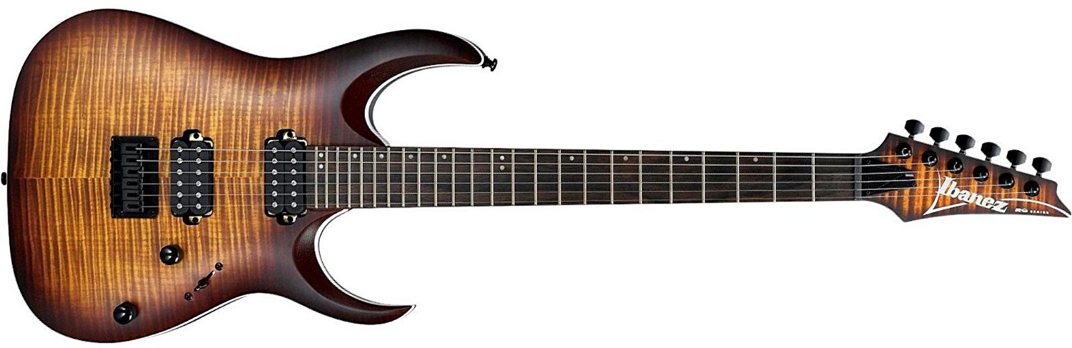 Ibanez Rga42fm Def Standard Hh Ht Rw - Dragon Eye Burst - Guitare Électrique Forme Str - Main picture