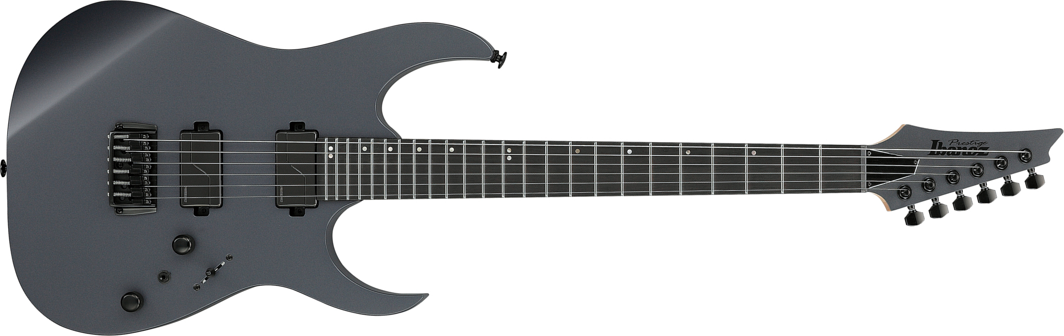 Ibanez Rgr5121rb Grf Prestige Jap 2h Fishman Fluence Ht Rw - Gray Metallic Flat - Guitare Électrique Forme Str - Main picture
