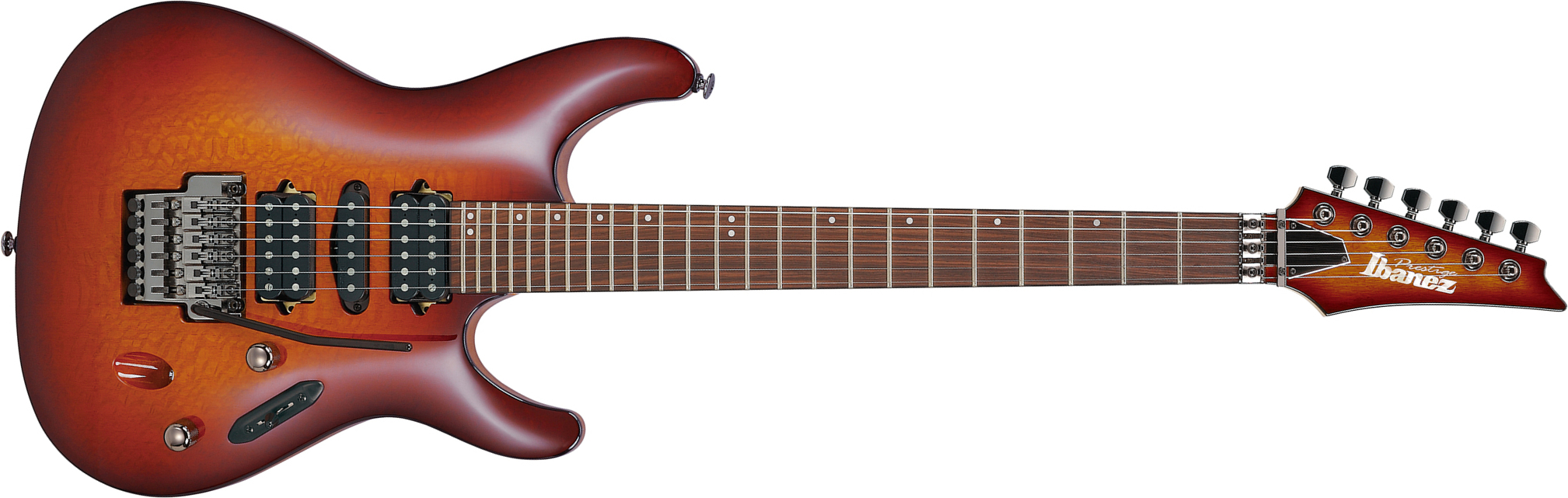 Ibanez S6670sk Stb Prestige Jap Hsh Dimarzio Fr Rw - Sunset Burst - Guitare Électrique Forme Str - Main picture
