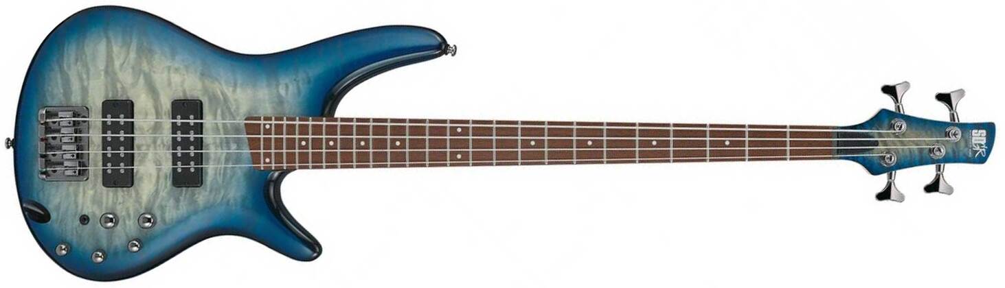 Ibanez Sr400eqm Scb Standard Active Jat - Stain Cosmic Blue Stardust - Basse Électrique Solid Body - Main picture