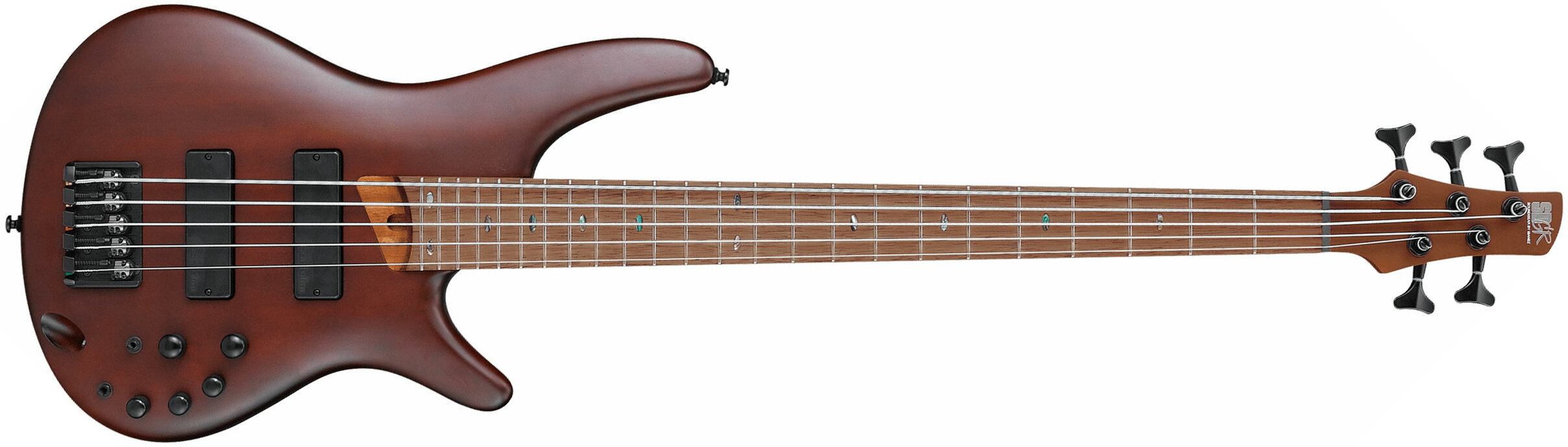 Ibanez Sr505e Bm Standard 5c Active Bartolini Rw - Brown Mahogany - Basse Électrique Solid Body - Main picture