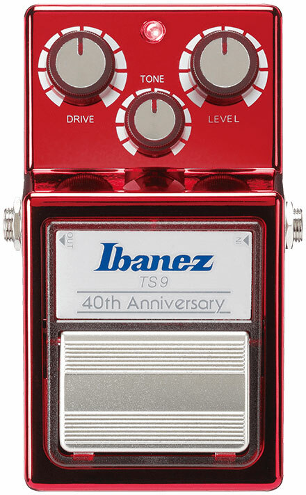Ibanez Tube Screamer Ts940th 40th Anniversary Ltd Metallic Red - PÉdale Overdrive / Distortion / Fuzz - Main picture