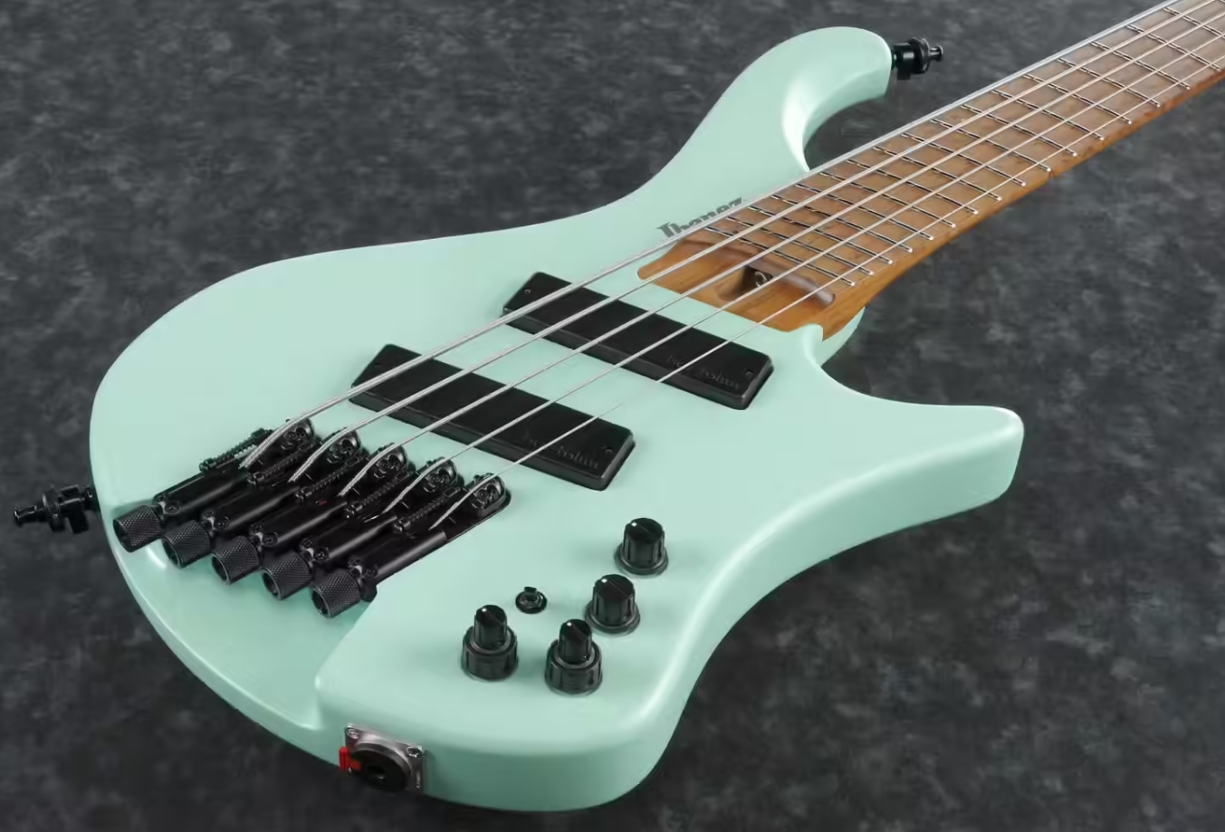 Ibanez Ehb1005ms Sfm Workshop 5c Multiscale Active Bartolini Mn - Sea Foam Green Matte - Basse Électrique Solid Body - Variation 2