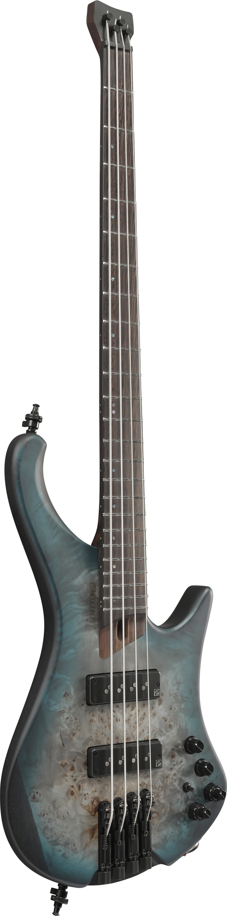 Ibanez Ehb1500 Workshop Active Pp - Cosmic Blue Starburst Flat - Basse Électrique Solid Body - Variation 4