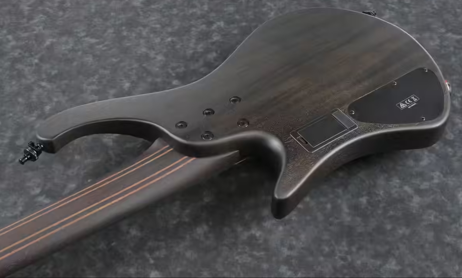 Ibanez Ehb1505ms Bif Workshop Multiscale 5c Active Pp - Black Ice Flat - Basse Électrique Solid Body - Variation 2