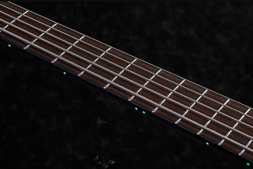 Ibanez Ehb1505ms Bif Workshop Multiscale 5c Active Pp - Black Ice Flat - Basse Électrique Solid Body - Variation 3
