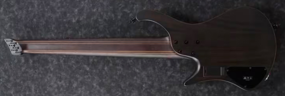 Ibanez Ehb1506ms Bif Workshop 6c Multiscale Active Pp - Black Ice Flat - Basse Électrique Solid Body - Variation 1