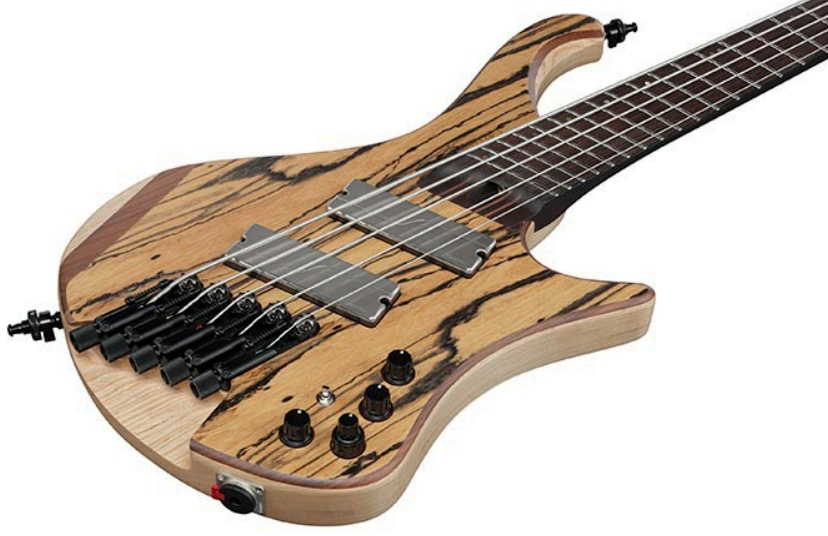 Ibanez Ehb1675ms Ntf Workshop 5c Multiscale Active Pp - Natural Flat - Basse Électrique Solid Body - Variation 2
