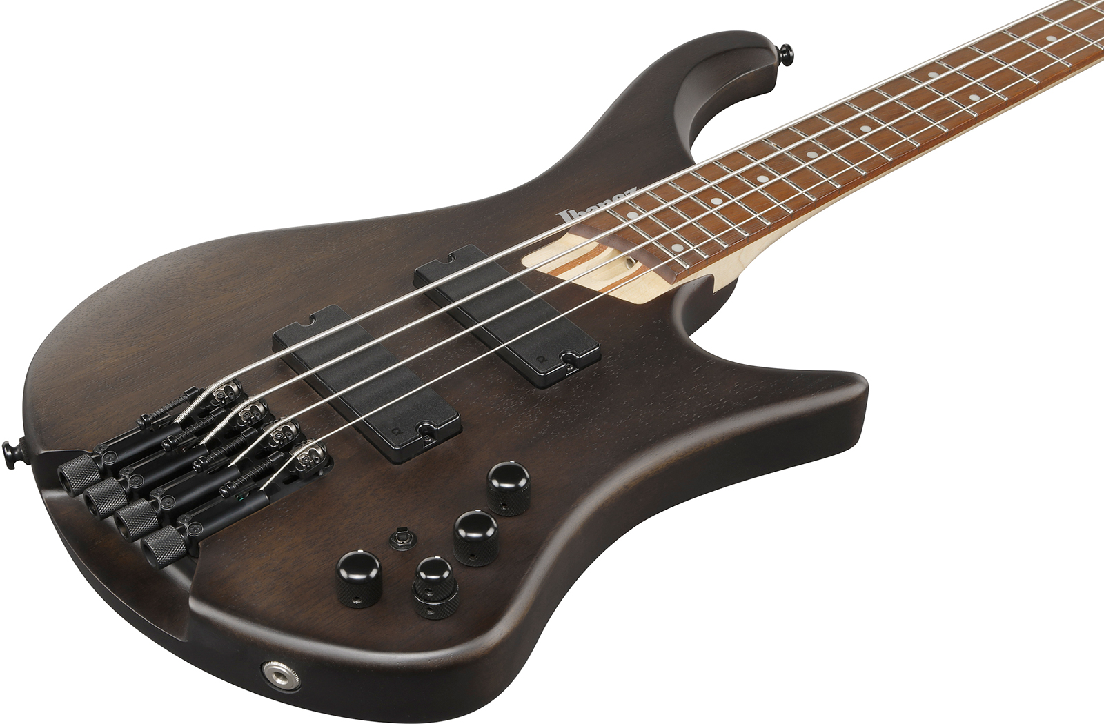 Ibanez Ehb600 Wnf Standard Active Jat - Walnut Flat - Basse Électrique Solid Body - Variation 2