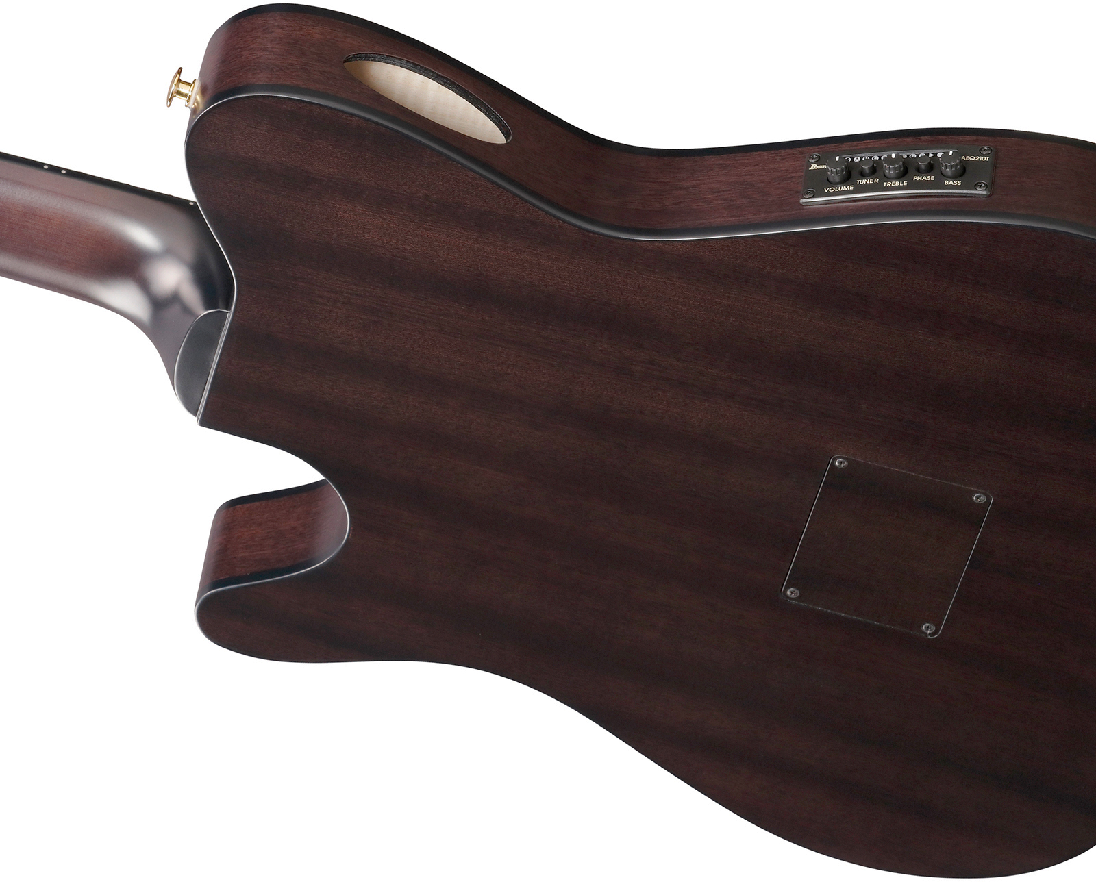 Ibanez Frh20fmn Dgl Hollow Cw Erable Sapele Rw - Deep Emerald Green - Guitare Classique Format 4/4 - Variation 3