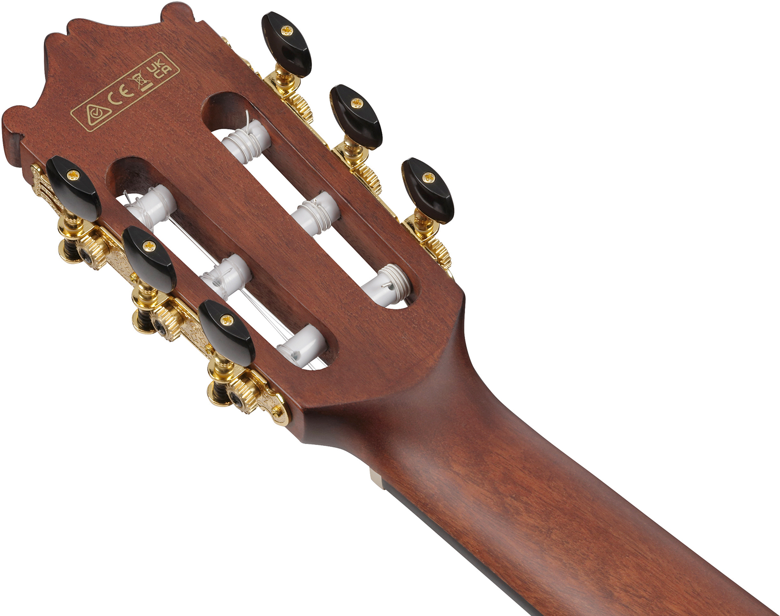 Ibanez Ga35tce Srr 4/4 Epicea Sapele Rw - Sapphire Red - Guitare Classique Format 4/4 - Variation 6