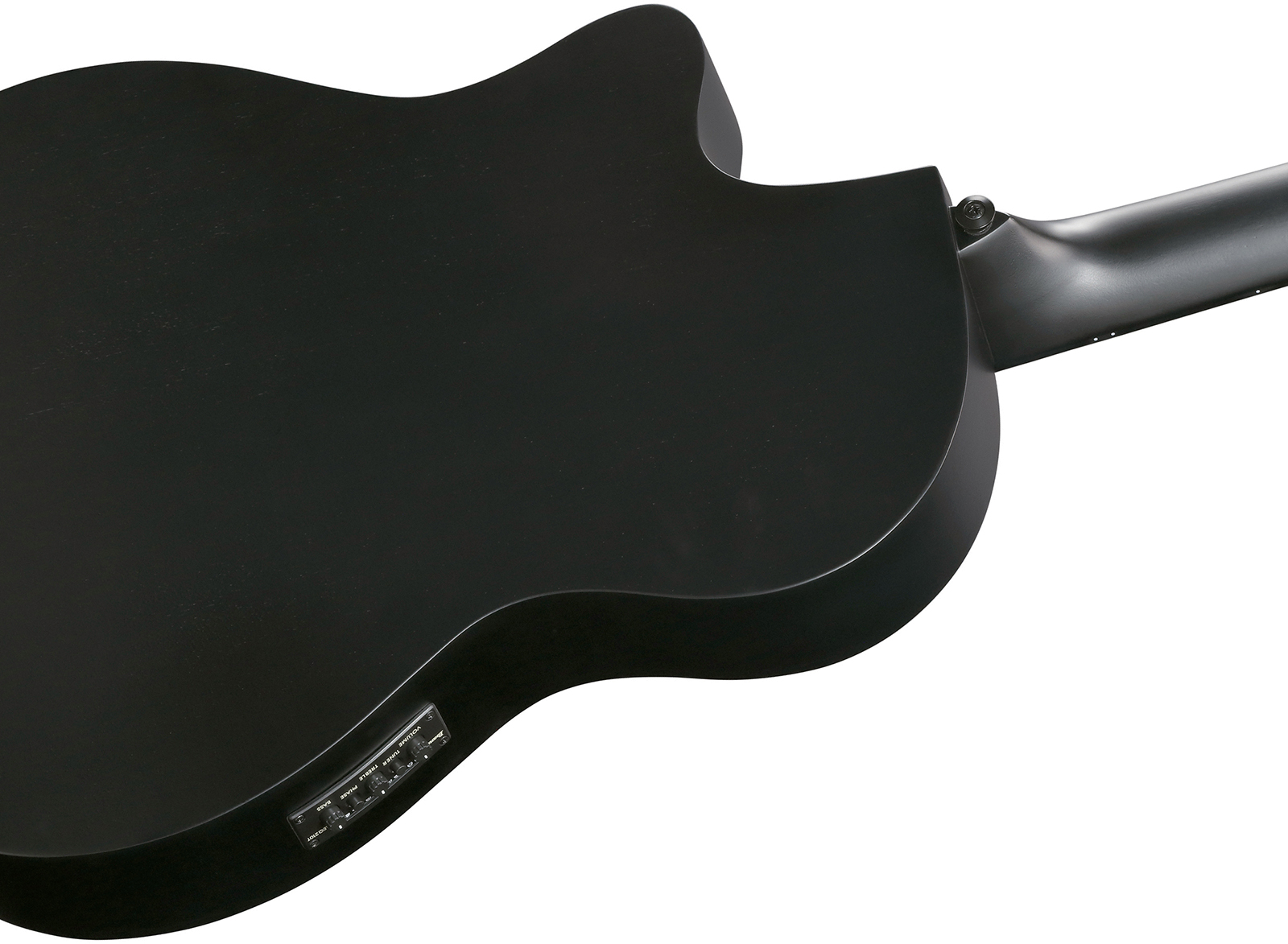 Ibanez Ga621 Bot Classical 4/4 Thinline Epicea Sapele Rw - Black Out - Guitare Classique Format 4/4 - Variation 5