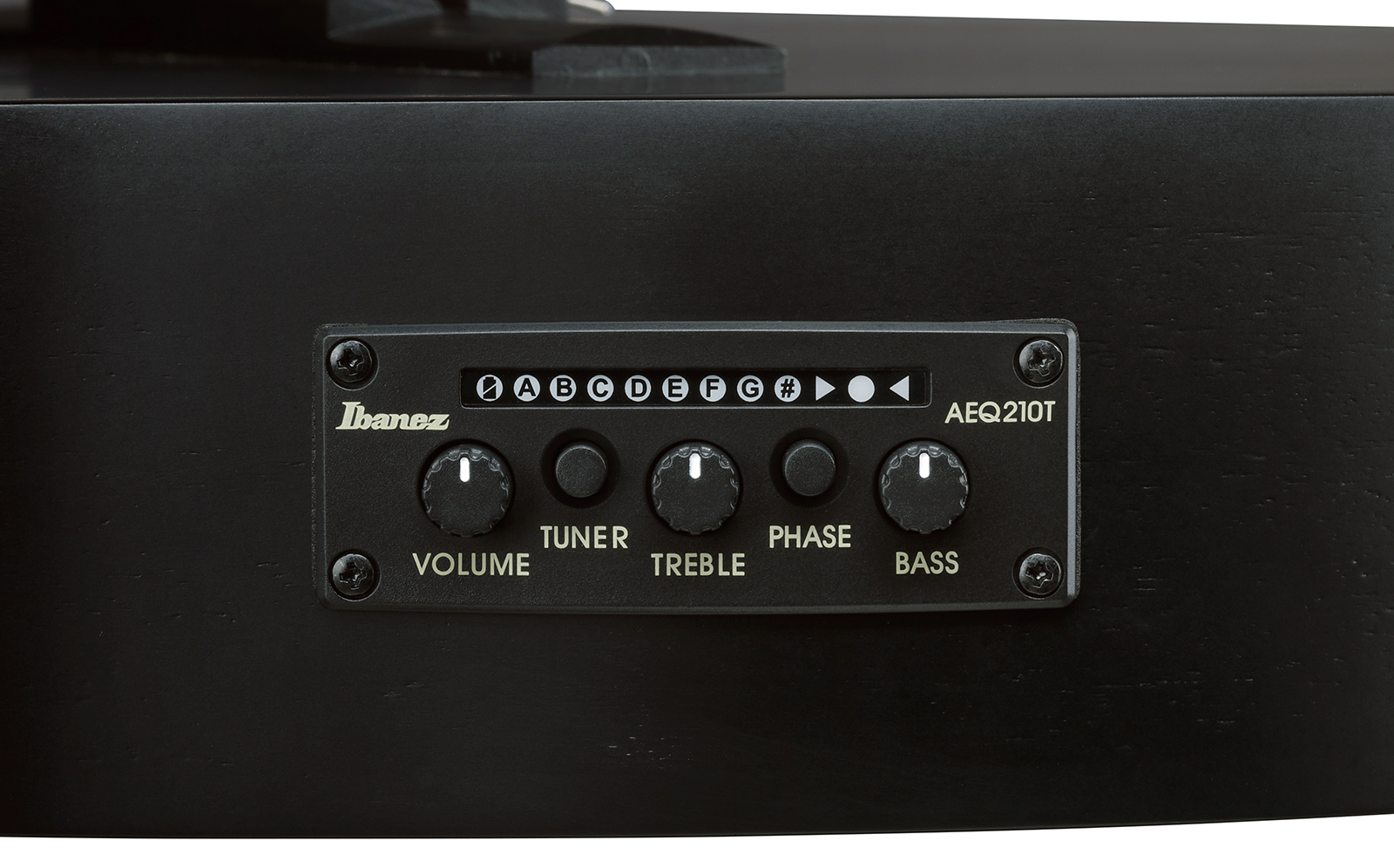 Ibanez Ga621 Bot Classical 4/4 Thinline Epicea Sapele Rw - Black Out - Guitare Classique Format 4/4 - Variation 7